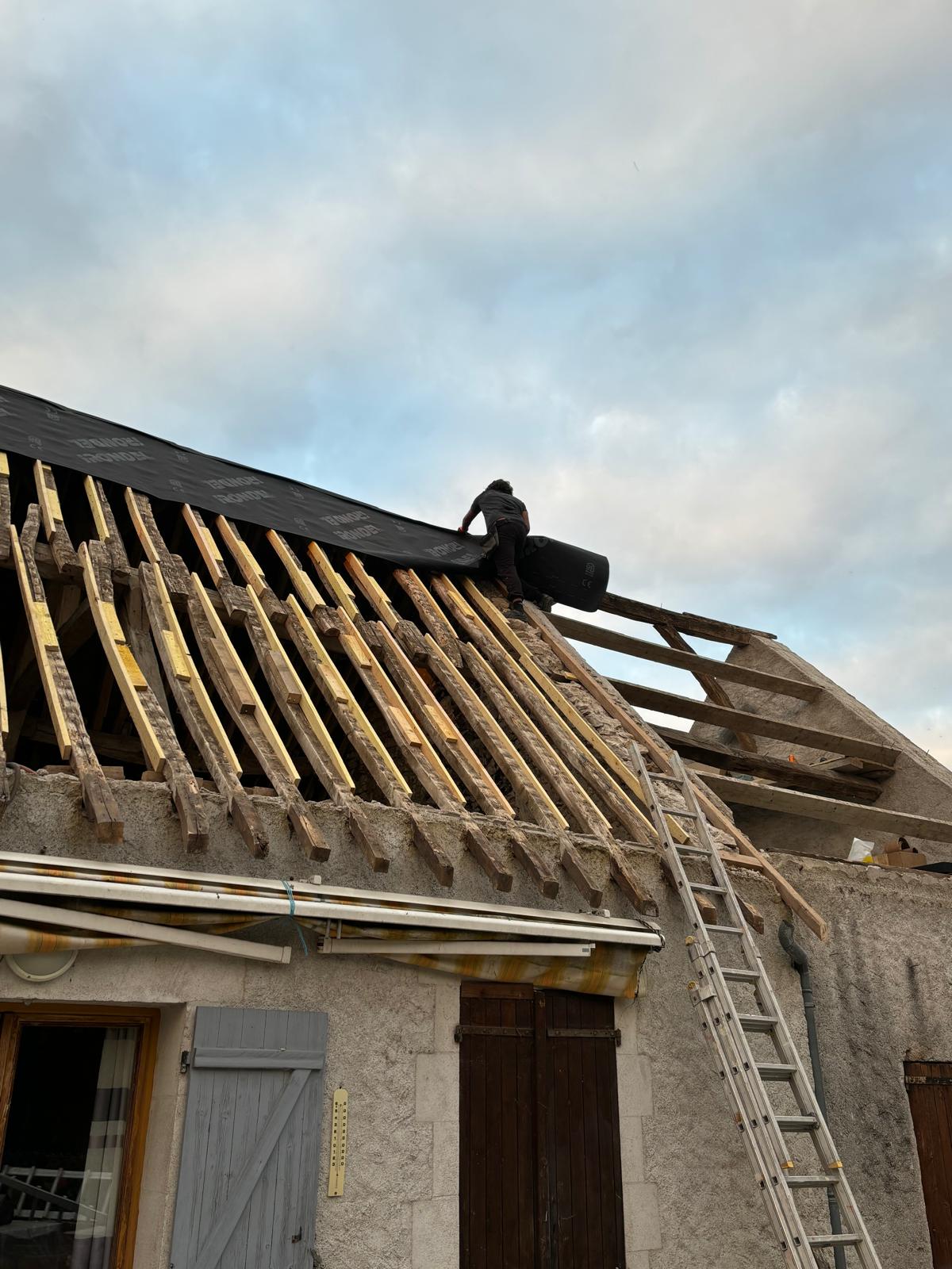 CHARPENTE MAISON ANCIENNE