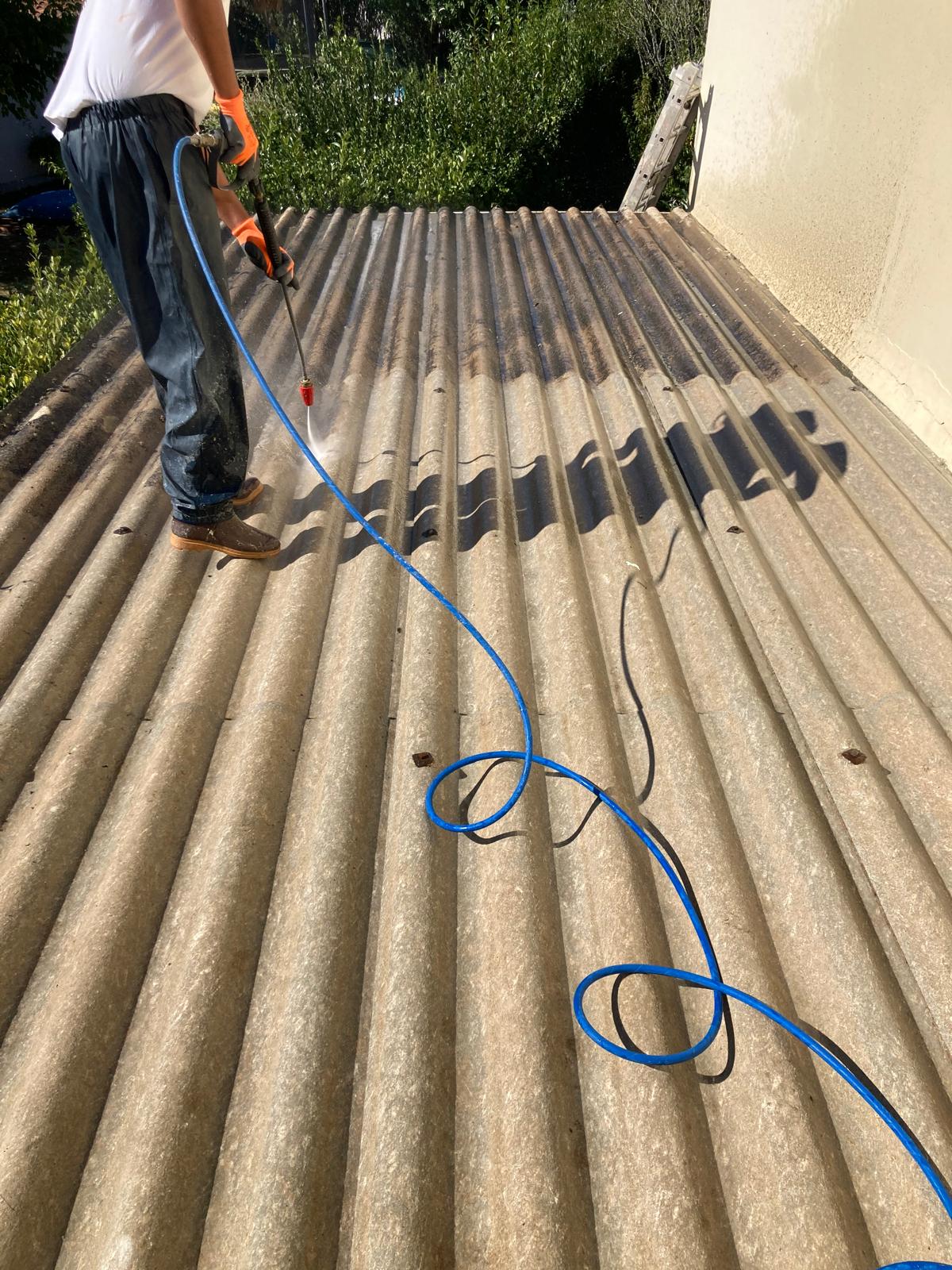 TRAITEMENT FIBROCIMENT AVANT